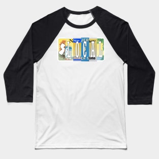 New Jersey Local License Plates Baseball T-Shirt